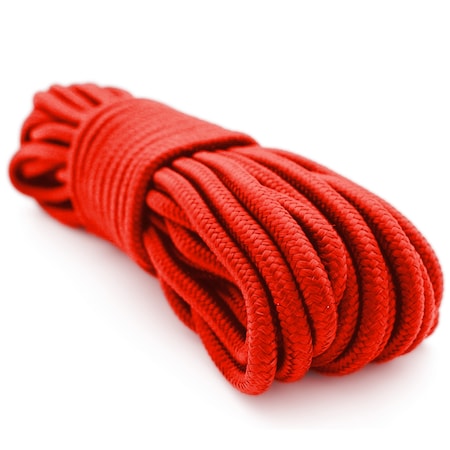 Emergency Zone Rope, 3/8"X50Ft, Red 229R