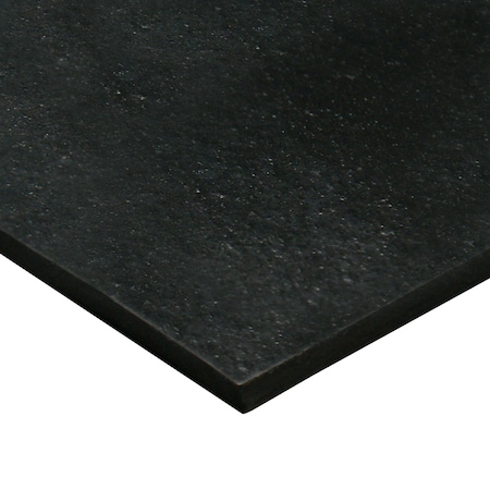 RUBBER-CAL General Purpose Rubber Sheet 60A - Black - 0.50" x 3" x 3" (5 Pack) 22-01-500