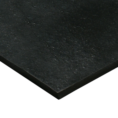 Rubber-Cal General Purpose Rubber Sheet 60A - Black - 0.25" x 4" x 4", PK5 22-01-250