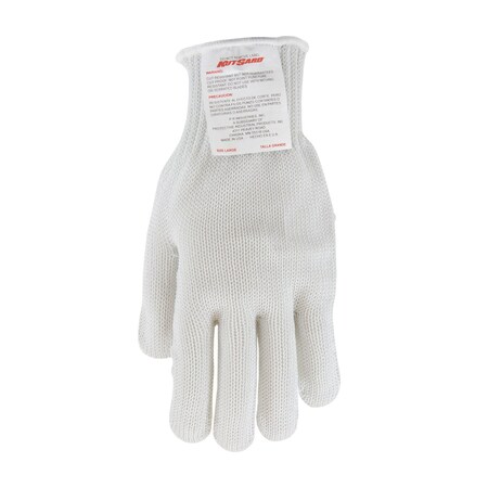 Pip Cut Resistant Gloves, A9 Cut Level, Uncoated, M, 1 PR 22-601LHM