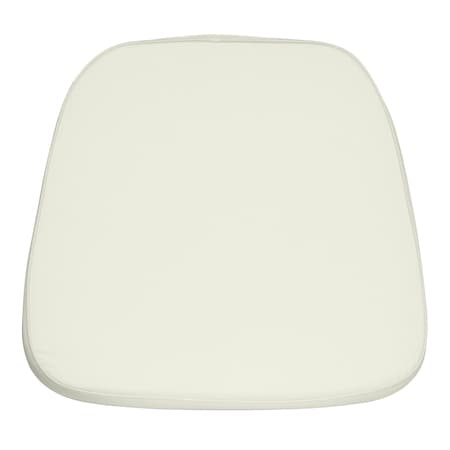 FLASH FURNITURE Soft Ivory Fabric Chiavari Chair Cushion, PK22 22-LE-L-C-WHITE-GG