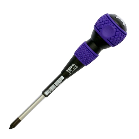 VESSEL BALL GRIP Tang-Thru Screwdriver No.230 + 230P175