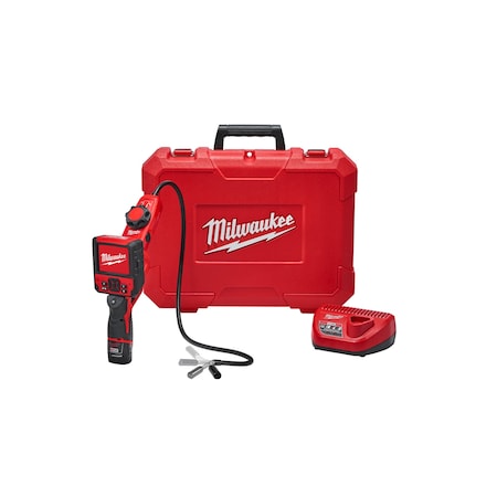 Milwaukee Tool M12 M-SPECTOR FLEX 3' FT Inspection Camera Cable w/ PIVOTVIEW  Kit 2317-21