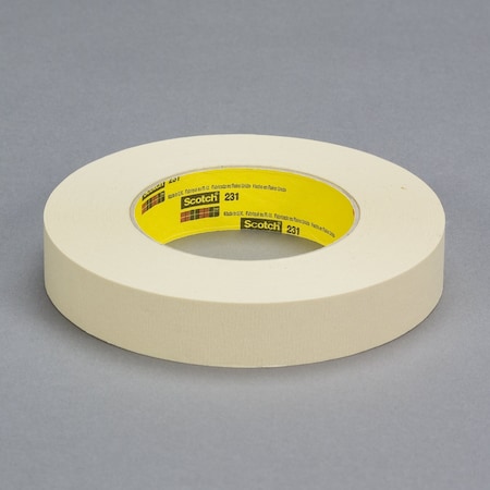 3M Painter's Tape, Tan, 48 mm W, 55 m L, 7.6 mil Thick, 231/231A 231/231A