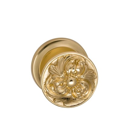 Omnia Knob Priv 2-3/4" BS Full Lip 1-3/4" Doors Bright Brass 232 232/00CF.PR1