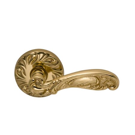 Omnia Lever Privacy 2-3/4" Backset, T Strike, 1-3/8" Doors Bright Brass 233 233/00A.PR1