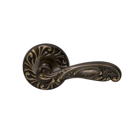 Omnia Lever Privacy 2-3/4" Backset, T Strike, 1-3/4" Doors Shaded Bronze 233 233/00C.PR4