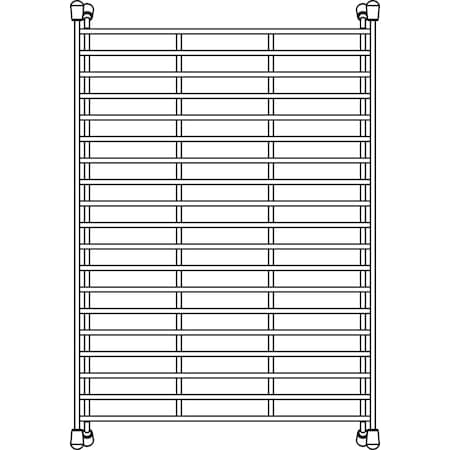 Blanco Stainless Steel Floating Sink Grid (Precis ED, Cascade, 1-3/4 & 21) 233542