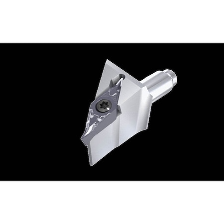 Tungaloy General Indexable Turning Tool, QC12-JSVJ 6778622