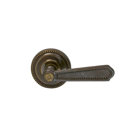 Omnia Lever Passage 2-3/8" Backset, T Strike, 1-3/4" Doors Shaded Bronze 235 235/00B.PA4