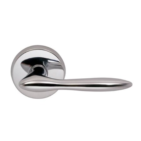 Omnia Lever Passage 2-3/8" Backset, T Strike, 1-3/8" Doors Bright Chrome 236 236/00.PA2