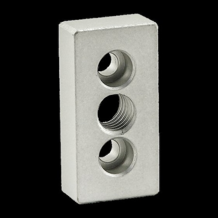 80/20 Base Plate, 1x 2", 1/2-13 Tap In Crn 2361