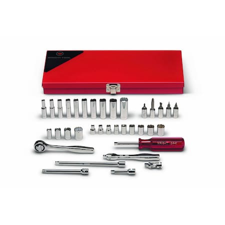 Wright Tool 1/4" Drive SAE, 35 pcs 236