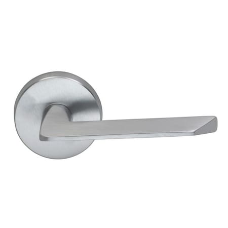 Omnia Lever Passage 2-3/8" Backset, T Strike, 1-3/8" Doors Satin Chrome 237 237M/38T.PA26D