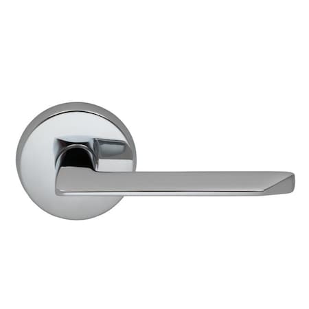 Omnia Lever Privacy 2-3/4" Backset, T Strike, 1-3/8" Doors Bright Chrome 237 237M/34T.PR26