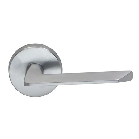 Omnia Lever Privacy 2-3/4" Backset, T Strike, 1-3/8" Doors Satin Chrome 237 237M/34T.PR26D