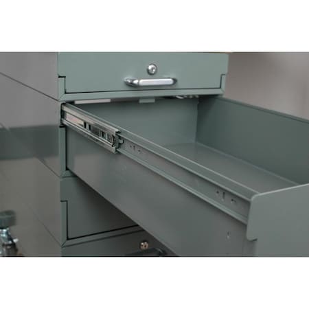 Stackbin Dbl Pedestal Bench No. A-23 W/ 60X36X1-1 8-12536P-T