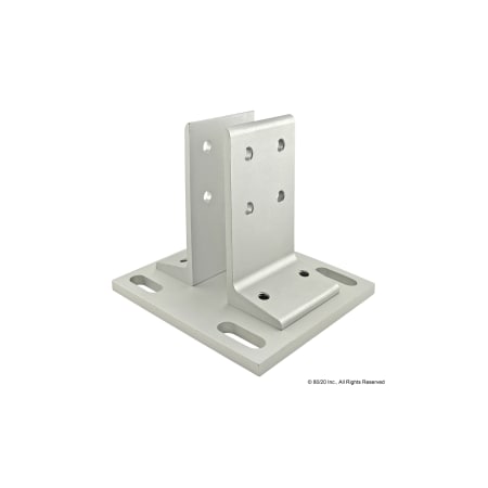 80/20 Floor Mount, Base Plate For 1530 2400