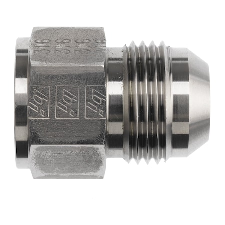 Brennan Industries Hydraulic Fittings, 1/2" Fem JIC 3/8 2406-08-06