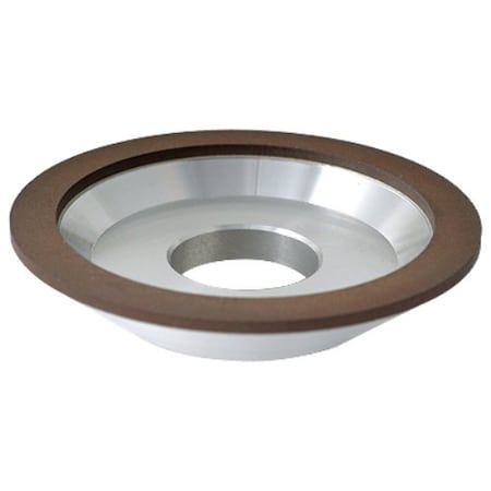 Hhip 6 X 1 X 3/16 X 1-1/4" D12A2 Diamond Dish Wheel 2406-6187