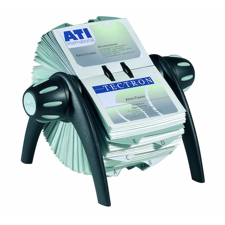 Visifix Flip, Business Card File, Black 241701