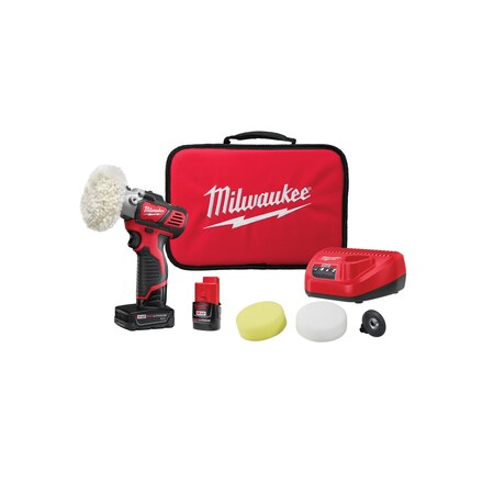 Milwaukee M12 Variable Speed Polisher/Sander Kit 2438-22X