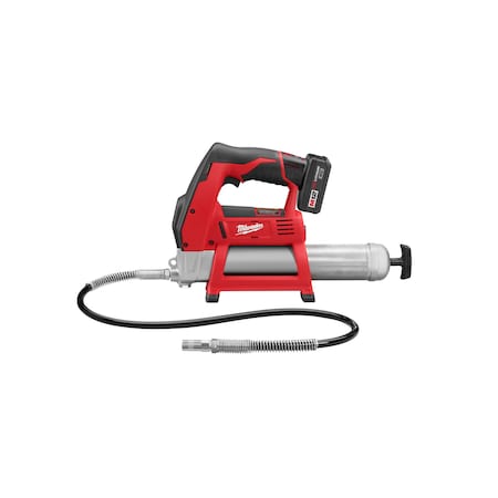 Milwaukee M12 Cordless LITHIUM-ION Grease Gun Kit 2446-21XC
