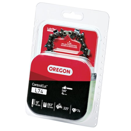 Oregon Controlcut Chain, 18" 22BPX .325" 74 DL L74