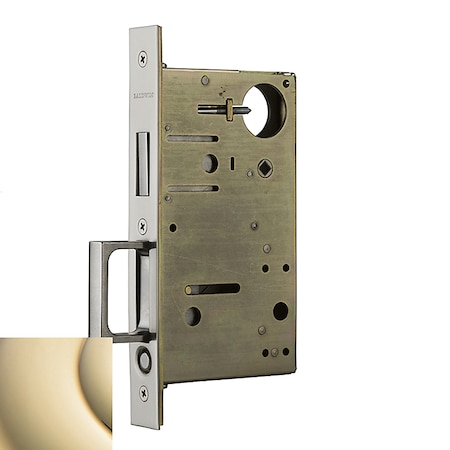 Baldwin Privacy Pocket Door Locks Lifetime Brass 8602.003