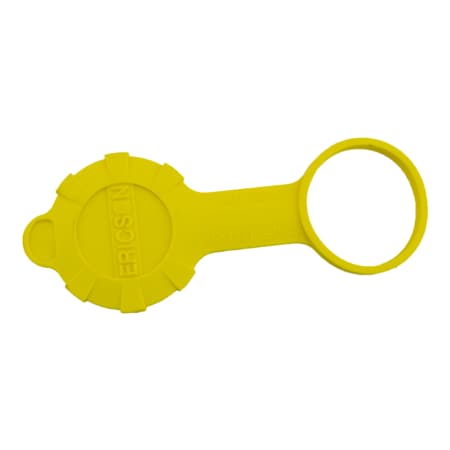 Ericson Watertight Locking Connector, Non-NEMA, 20 A, 120/208V AC, Three Phase, 3 Pole, Yellow 2426-CW6P