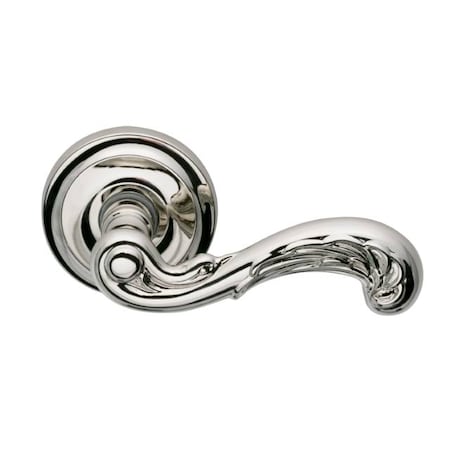 Omnia Lever Pass 2-3/4" BS Full Lip 1-3/8" Door Thickness Bright Nickel 251 251/00AF.PA14