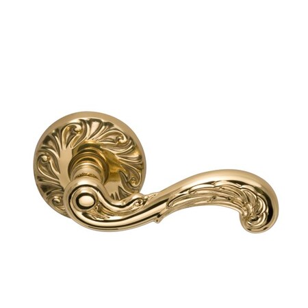 Omnia Lever Priv 2-3/4" BS T 1-3/8" Door Thickness Bright Brass 251 251/00A.PR1
