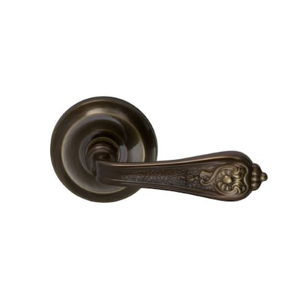 Omnia Lever Pass 2-3/4" BS Full Lip 1-3/8" Door Thickness Shaded Bronze 252 252/00AF.PA4