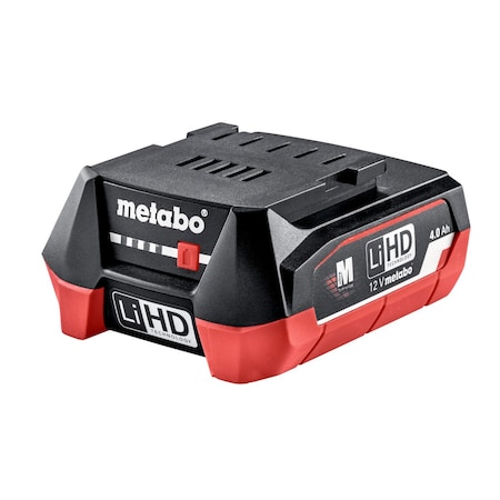Metabo Battery Pack 12V, 4.0Ah, LiHD 12V 4.0AH LIHD