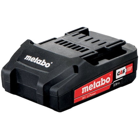 Metabo 18.0V Li-Ion Battery, 2.0Ah Capacity 625596000