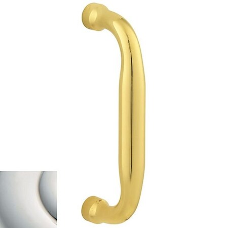 Baldwin 2560 5-1/2 Inch Center to Center Utility Style Door Pull, Polished Nickel