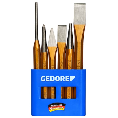 Gedore Chisel And Punch Set, 6 pcs. 106
