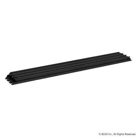 80/20 Support, 45 Degree, 1030 X 24" Blk Ano 2574-BLACK