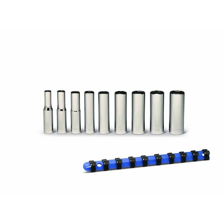 Wright Tool Set 1/4" Drive, 9 Piece Set - 6 Point 257