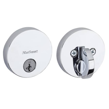 Kwikset Uptown Round Contemp Low Profile SGL CYL 258RDT-26S.STRKP