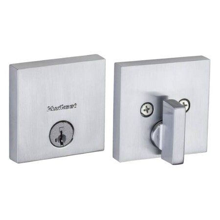 Kwikset Downtown Square Contemp Low Profile SGL 258SQT-26DS.STRKP