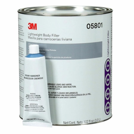 3M 1 gal. Auto Body Filler, PK4 05801