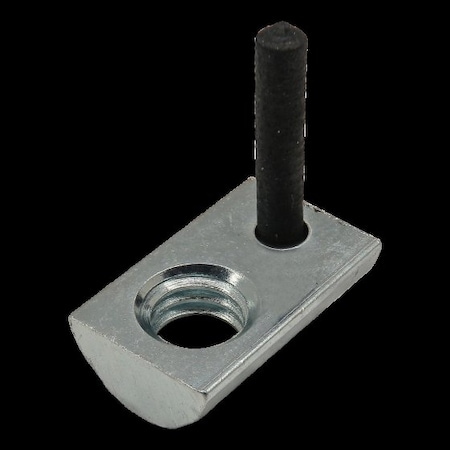 80/20 M6X1.0 Roll-In T-Nut W/Flex Hand Brt 25S 25-1966