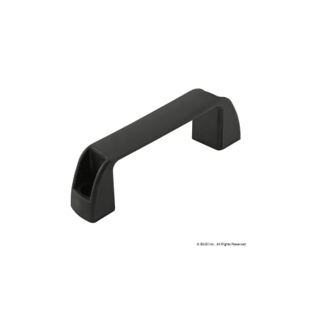 80/20 Small Plastic Door Handle-Black 25-2062