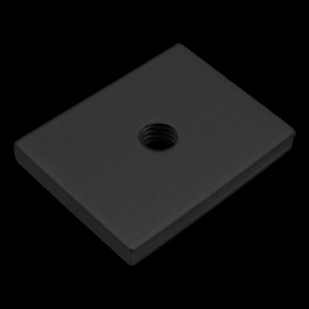 80/20 Black 25mm Backing Plate 25-2492-BLACK