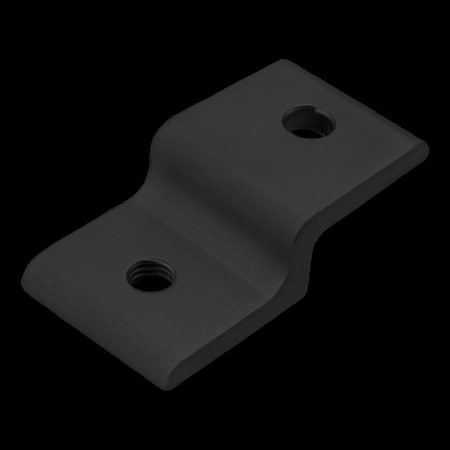 80/20 Black 25mm Single Panel Retainer 25-2496-BLACK