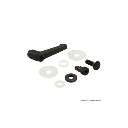 80/20 L-Handle For Pivot Bracket, 25 S 25-2796