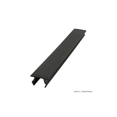 80/20 Black Economy T-Slot Cover, 25 S 25-2820
