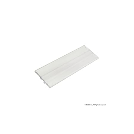 80/20 Label Holder 25.4mm X 152.4mm, PK25 25-2844
