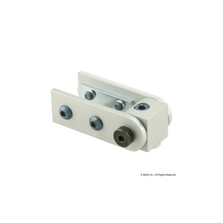 80/20 Rt Ang 90Deg Living Hinge W/Str Arms 25S 25-4029
